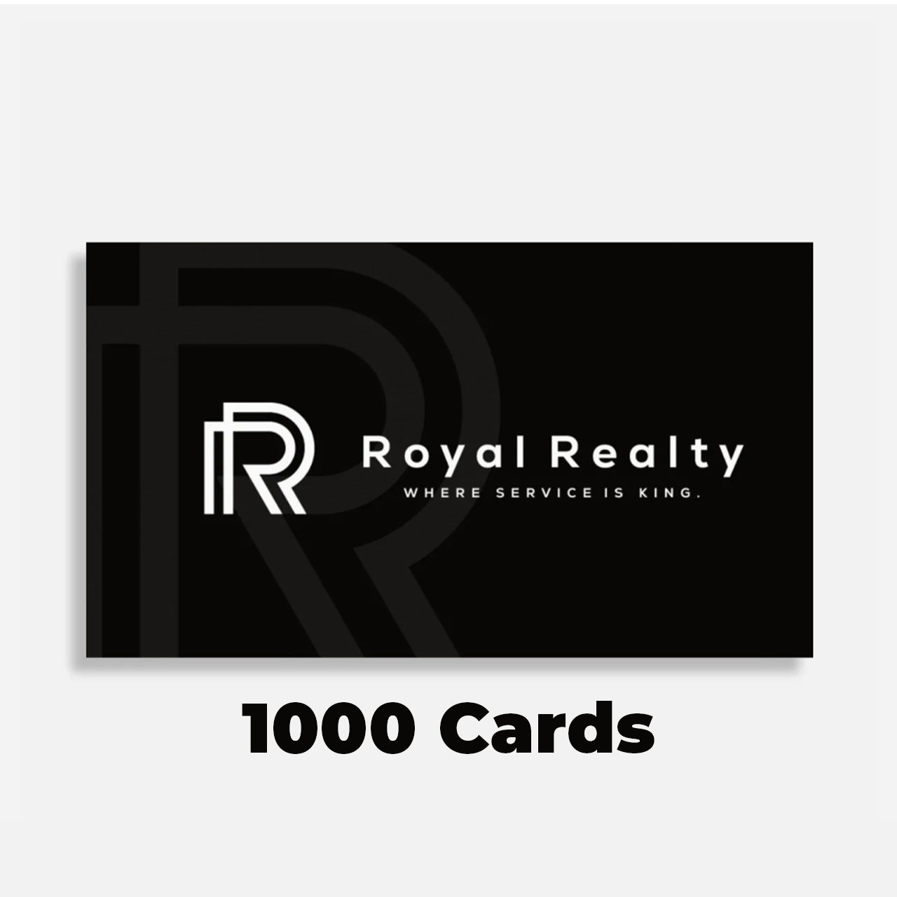 Royal Realty Business Card (1000 Cards)