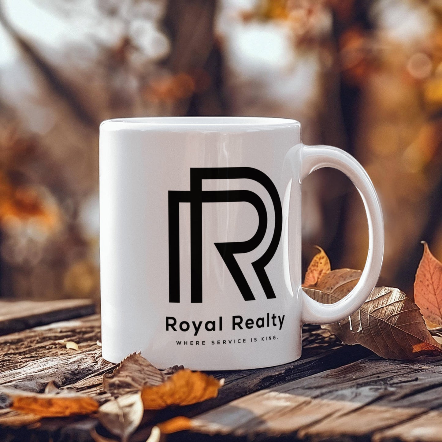 Royal Realty Ceramic Mug (White)