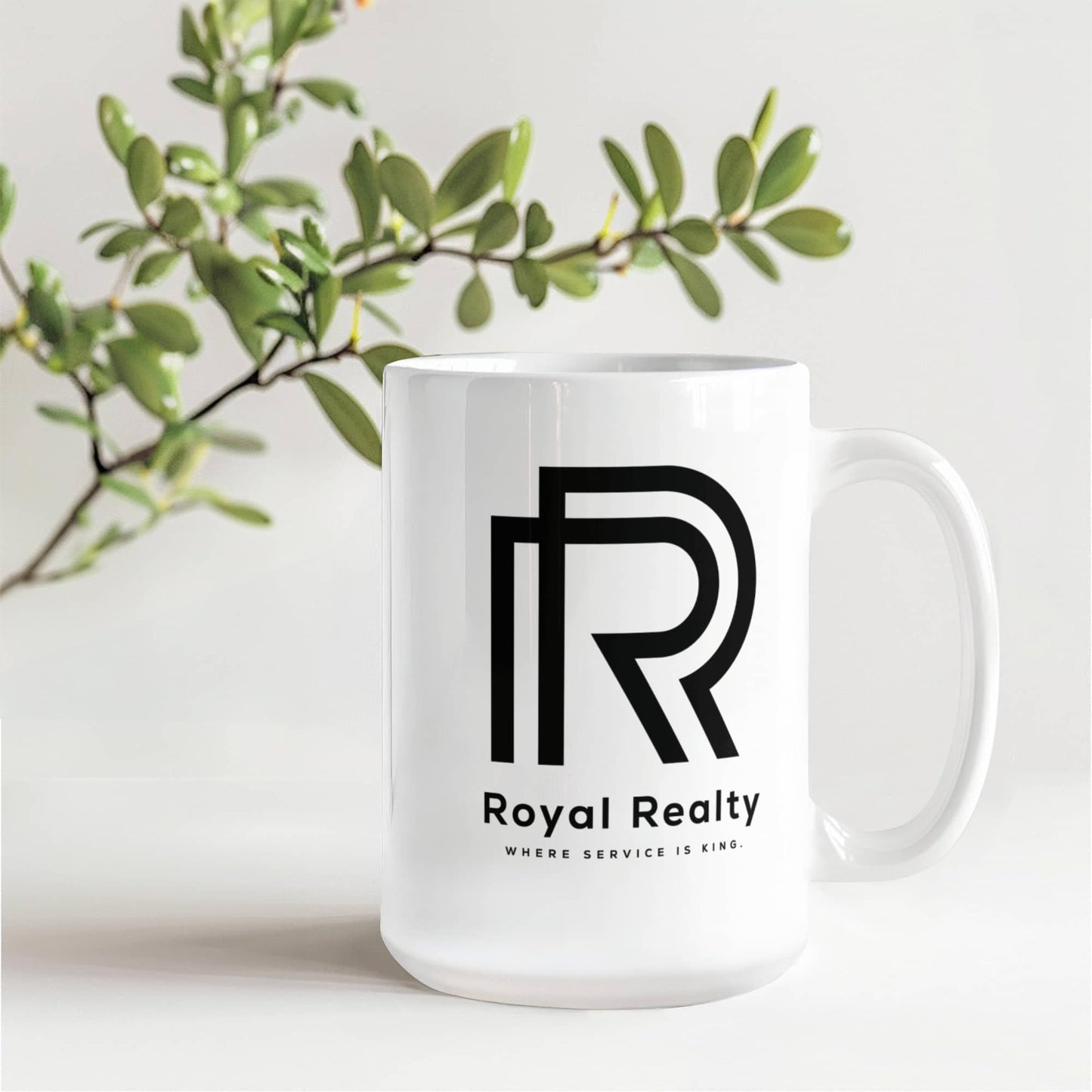 Royal Realty Ceramic Mug (White)