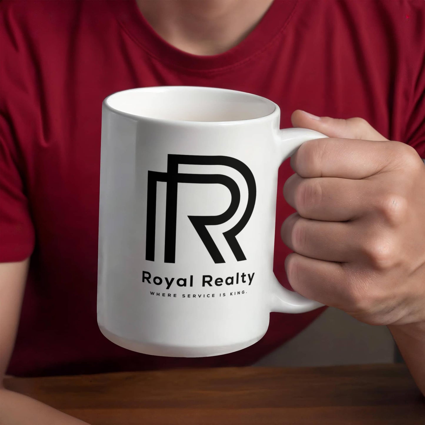 Royal Realty Ceramic Mug (White)