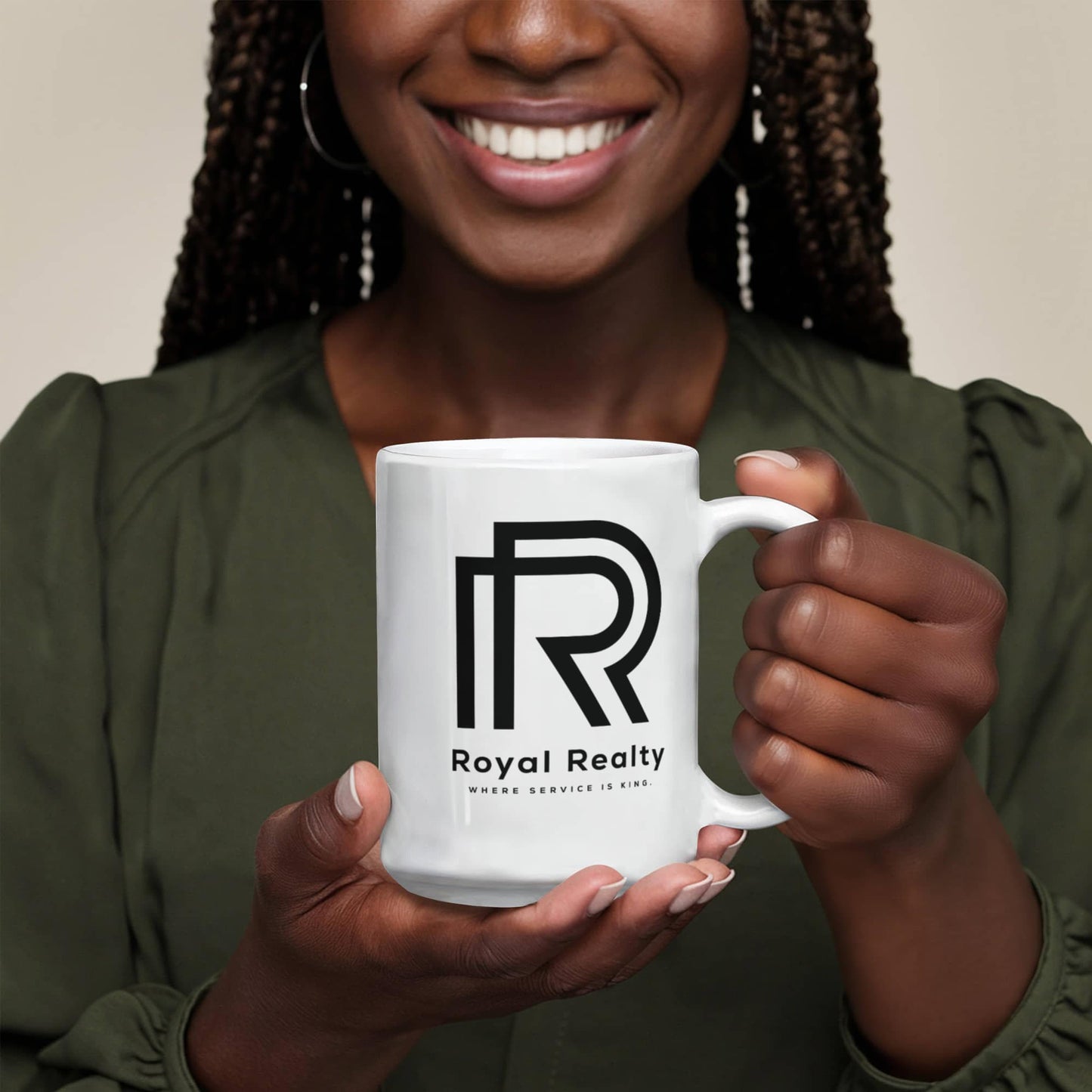 Royal Realty Ceramic Mug (White)